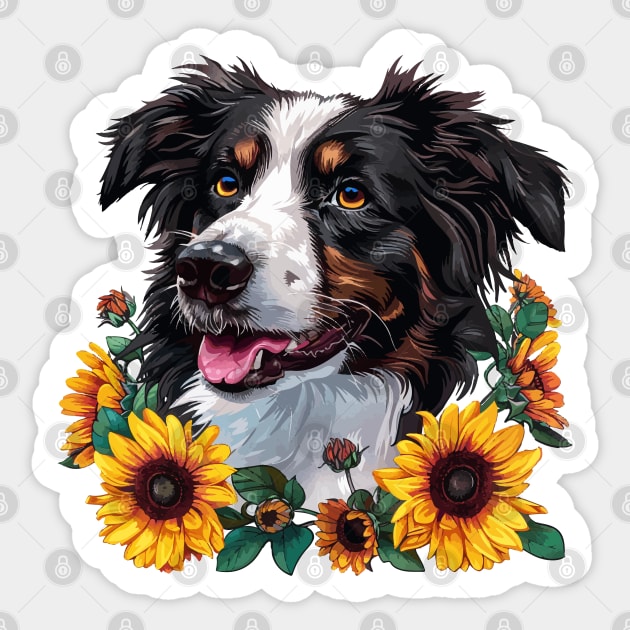 Border Collie Sticker by VelvetRoom